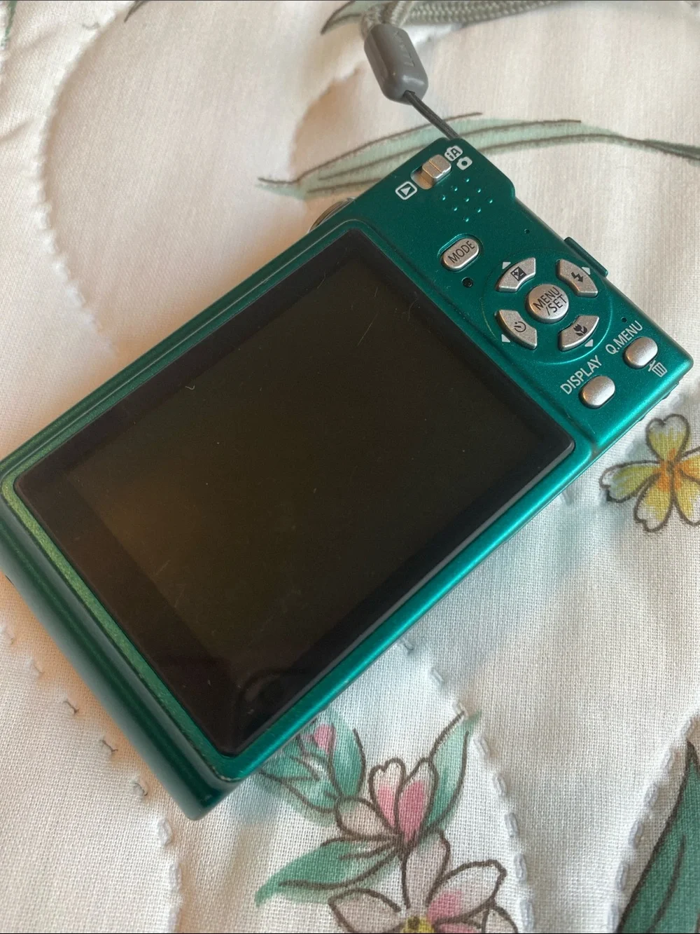 Panasonic Lumix Teal Compact Digital Camera